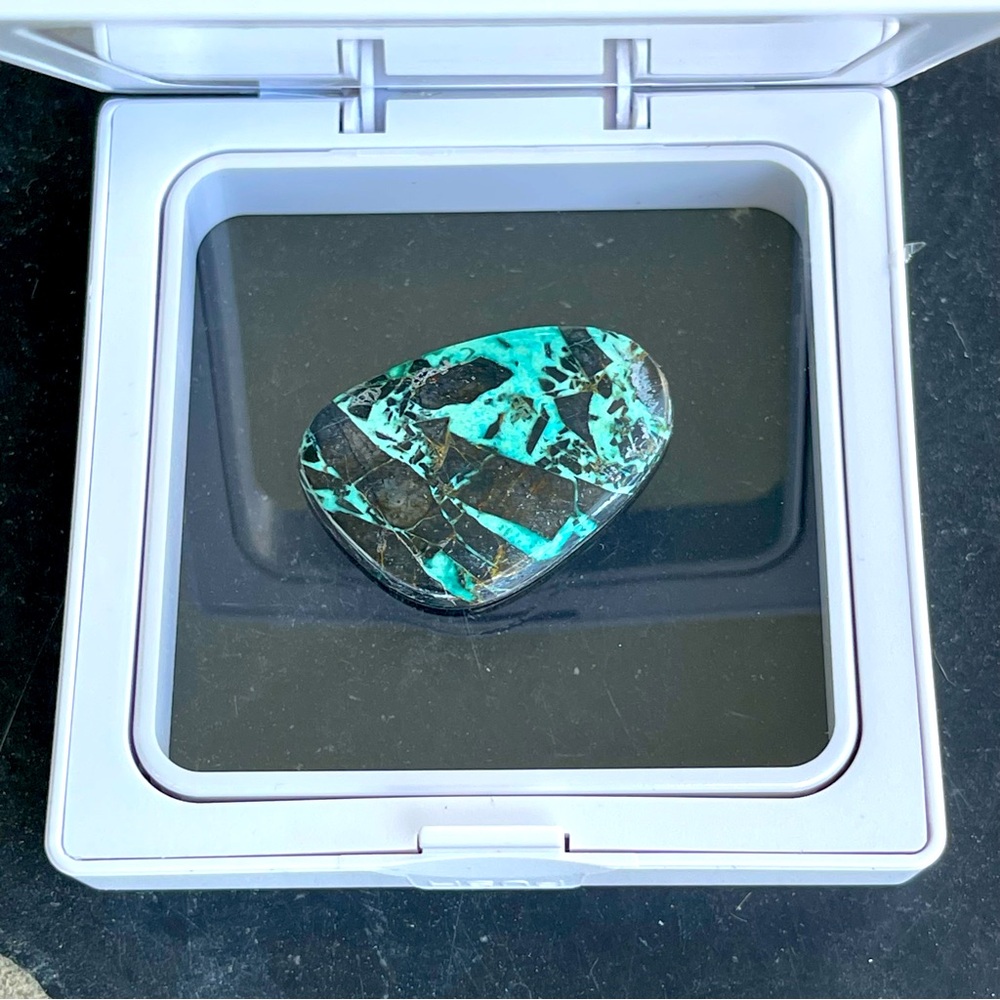 NWT Austin Blue Mine Lander Turquoise 27.40 carats